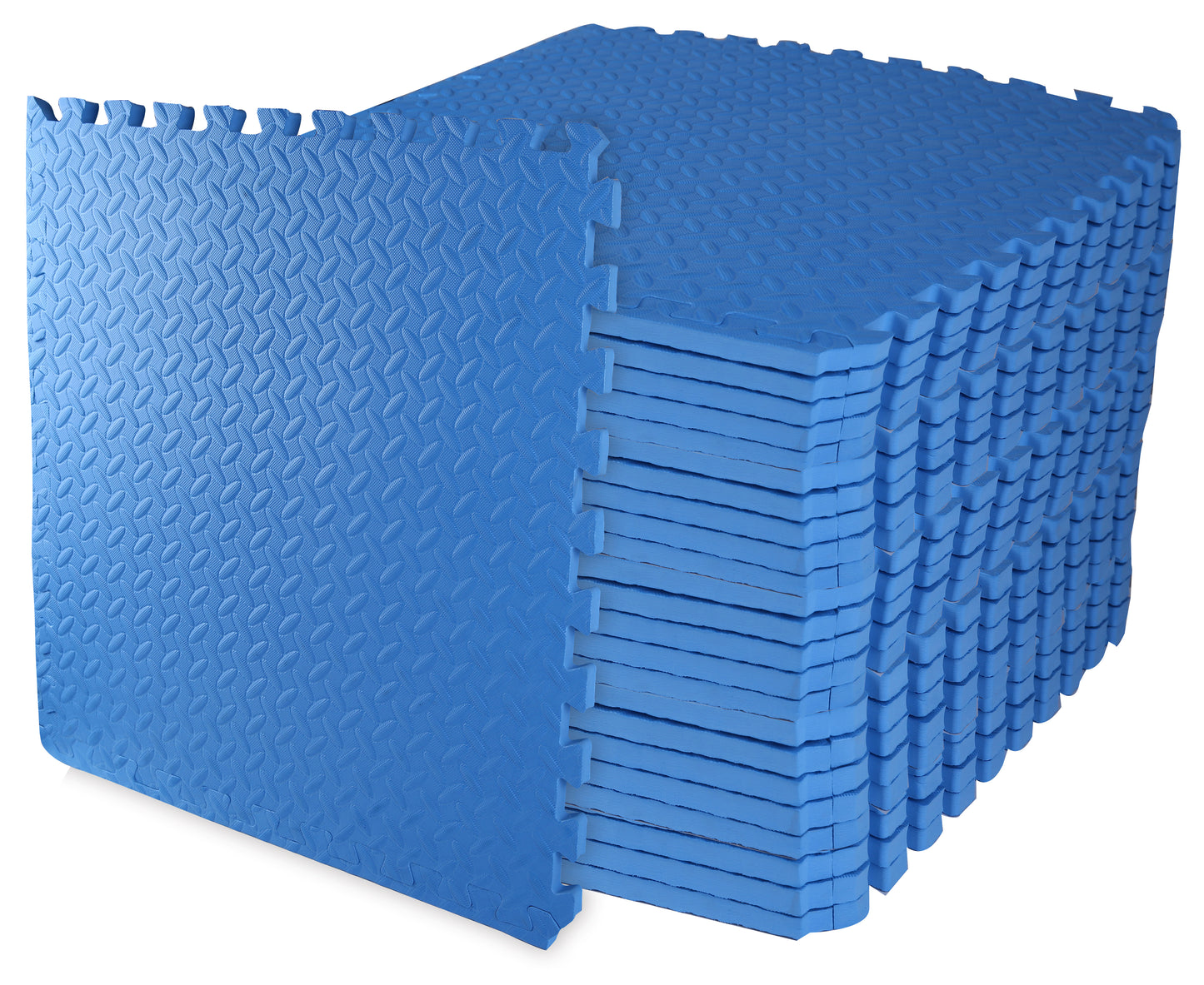 Signature Fitness Puzzle Exercise Mat with EVA Foam Interlocking Tiles for MMA, Exercise, Gymnastics and Home Gym Protective Flooring, Multiple Colors, Multiple Sizes